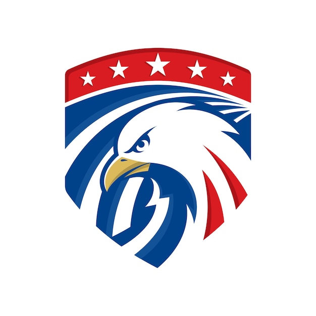 Eagle logo template