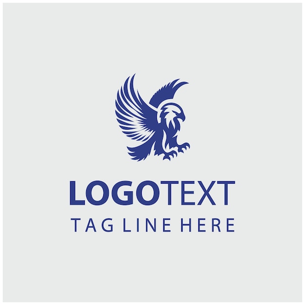 eagle logo vector illustrations