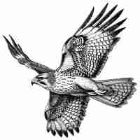 Vector eagle logo vector