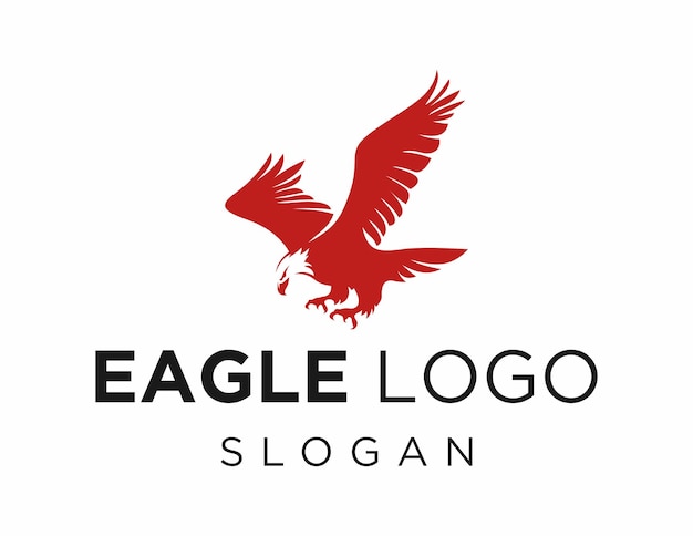 The Eagle Logo was created using the Corel Draw application with a White background