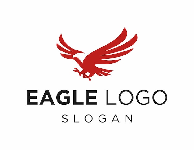 The Eagle Logo was created using the Corel Draw application with a White background