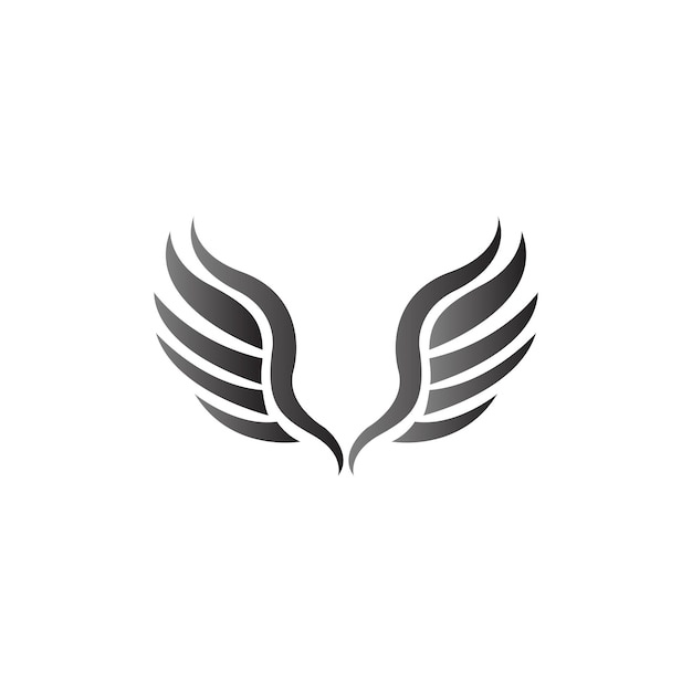 Eagle Logo and wings Template vector