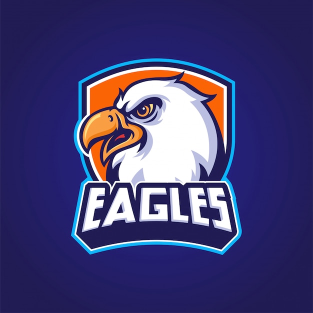 Premium Vector | Eagle mascot logo