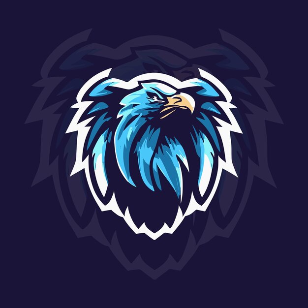 독수리 마스코트 로고