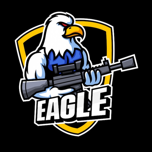 Vector eagle mascots