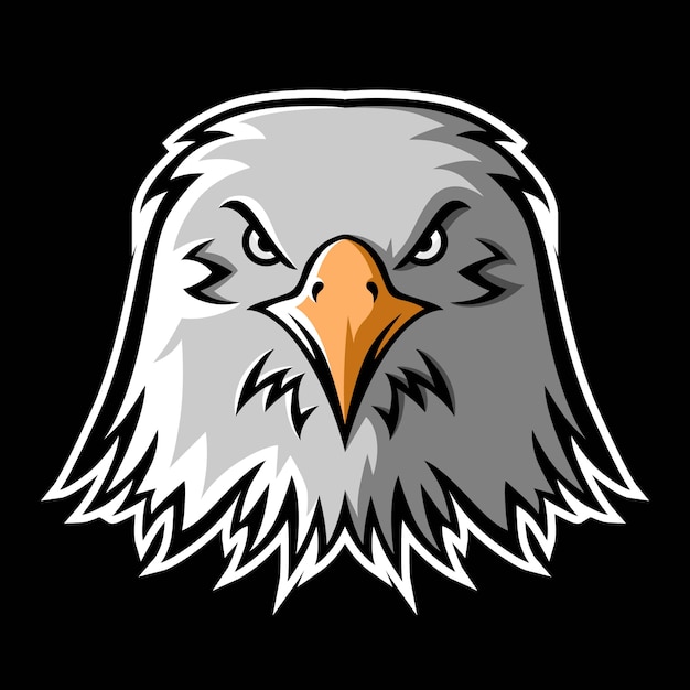 Eagle mascotte logo