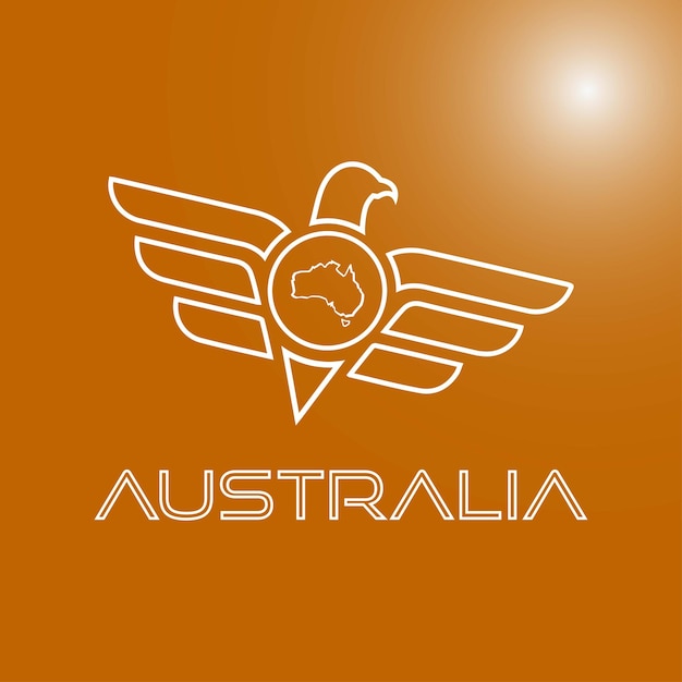 Eagle overzicht logo ontwerp