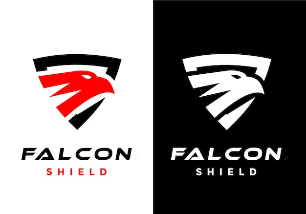 The eagle and shield logo are suitable for corporate symbols.