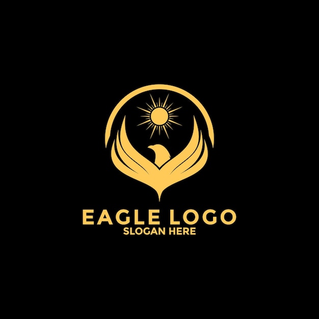 eagle shield logo eagle icon eagle logo vector template