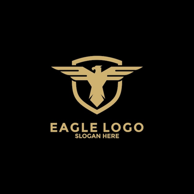 eagle shield logo eagle icon eagle logo vector template