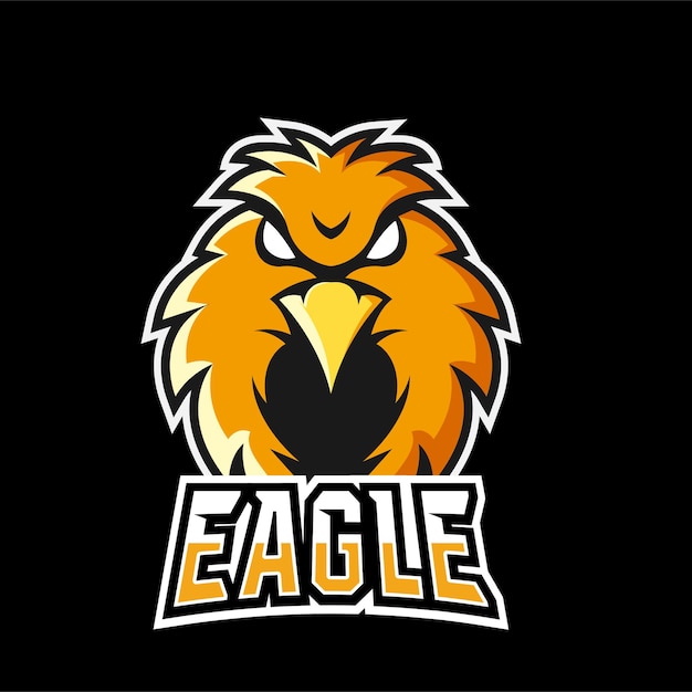 Eagle sport en esport gaming mascotte logo