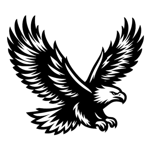 Vector eagle svgflying eagle svg