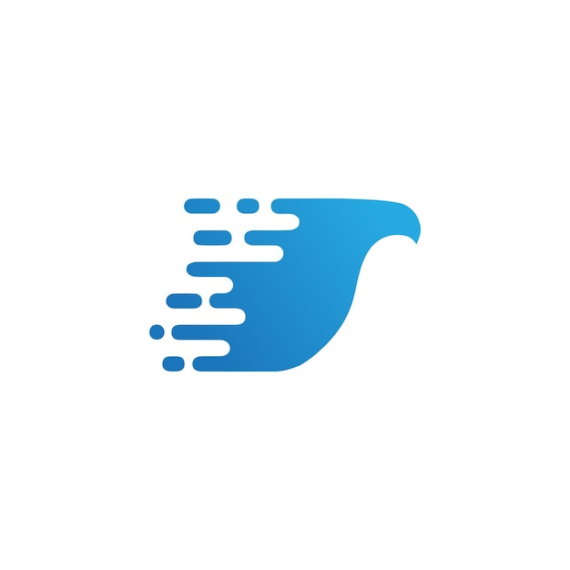 イーグル テクノロジー ブランド シンボル デザイン グラフィック ミニマリスト ロゴ