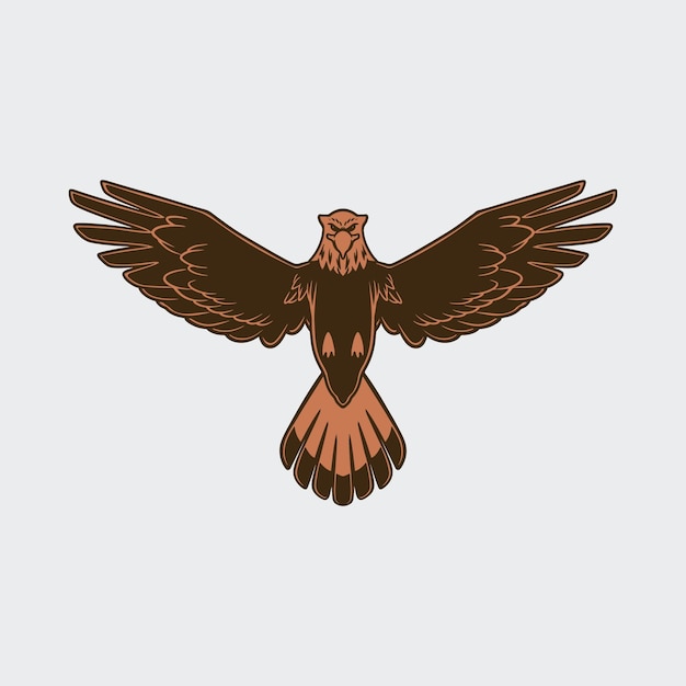 Eagle Vector Illustration Logo