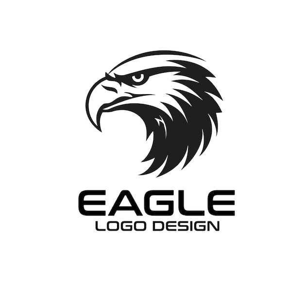 Eagle vector logo ontwerp