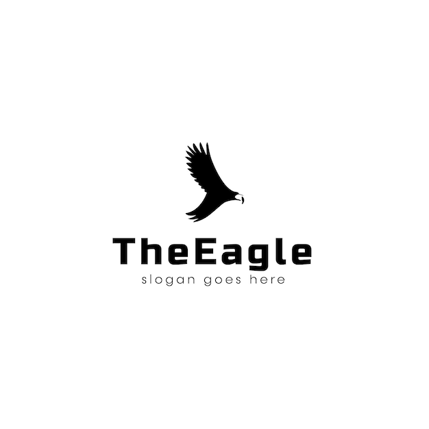 Eagle vector logo ontwerp