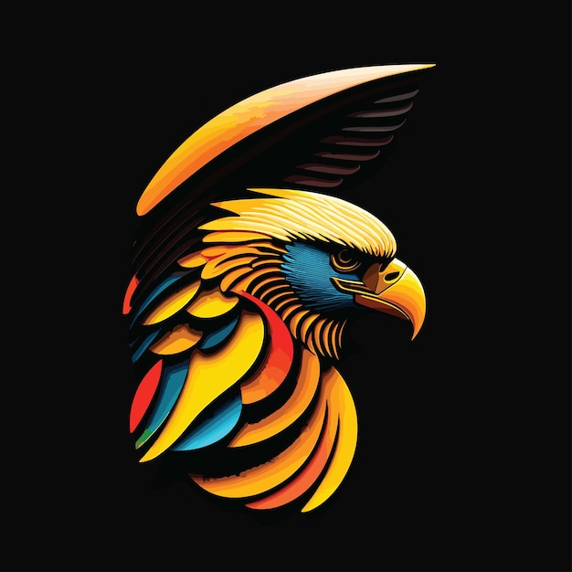 Орел векторный логотип