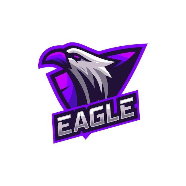 Eaglepurple logo mascotte