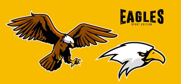 Eagles sport pictogram voor mascotte