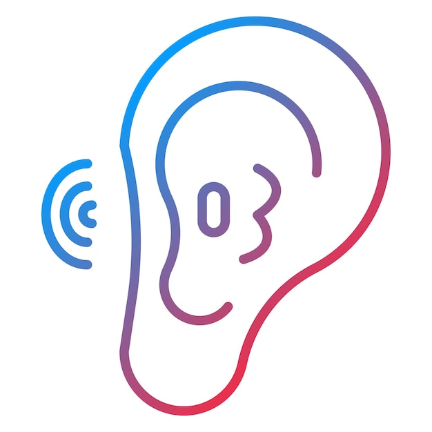 Ear Canal icon vector image Can be used for Human Anatomy