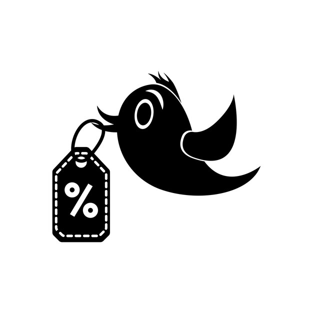 Early bird early bird promo tag icon