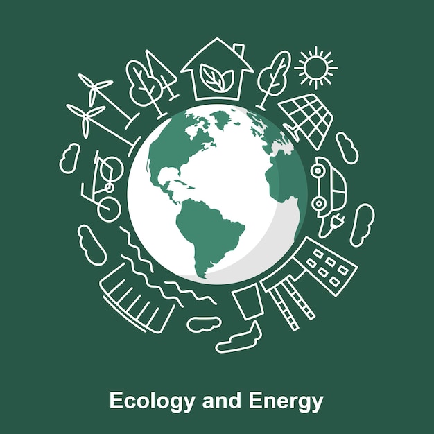 地球とエネルギー源生態学的概念の開発electr