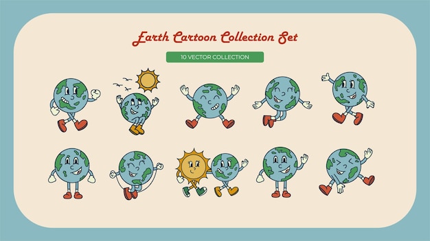 Earth Cartoon Collection