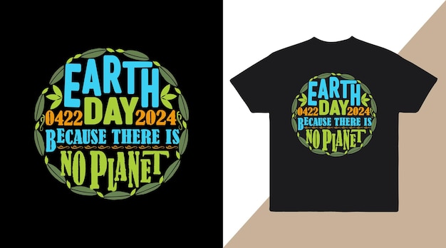 ベクトル 地球デー2024 ベクトルtシャツ デザイン