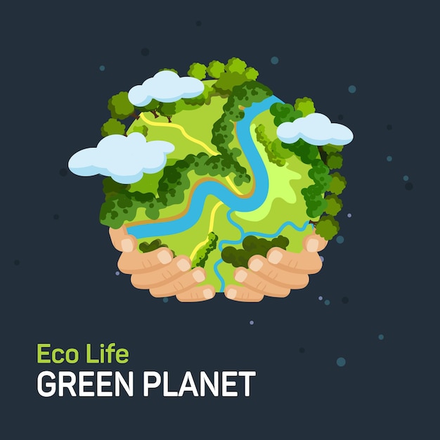 Earth day concept