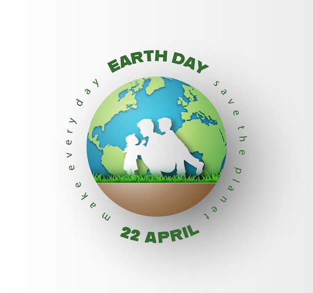 Concetto di earth day