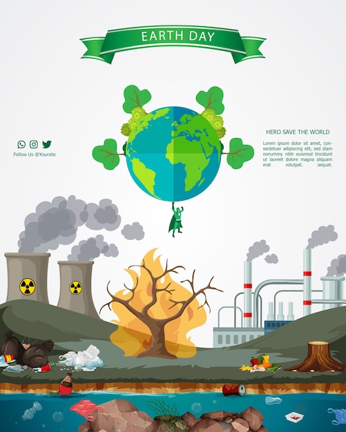 L'eroe della giornata della terra salva il mondo