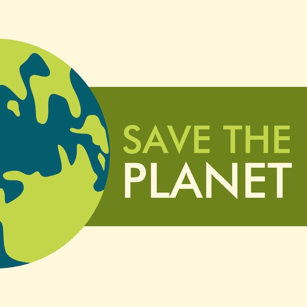 Earth Day International Mother Earth Day save the planet concept