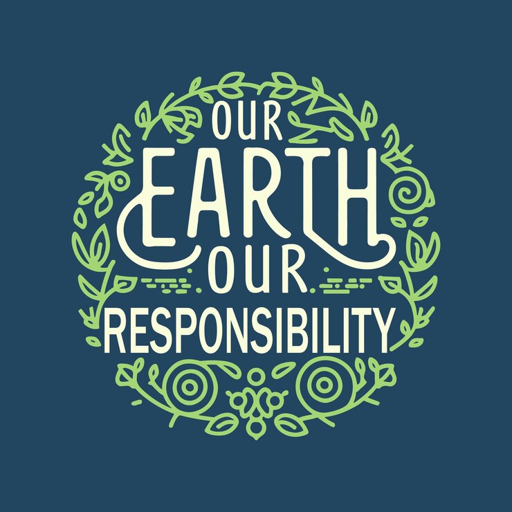 Vector earth day shirts design template world earth day slogan earth day typography design