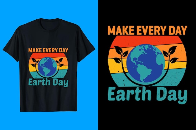 Earth Day T Shirt Design