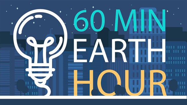 earth hour banner