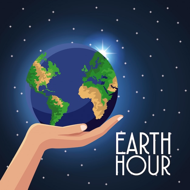 Earth hour design