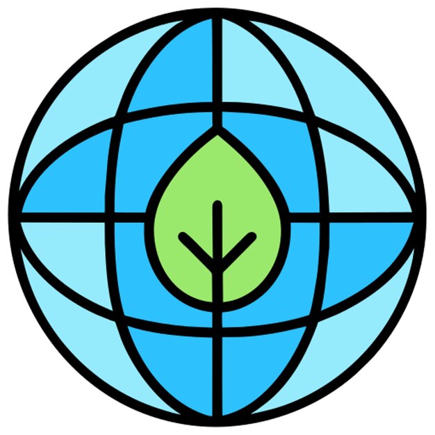 Vector earth icon