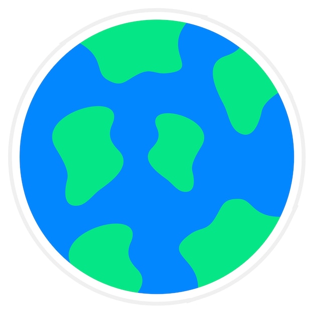 Vector earth icon