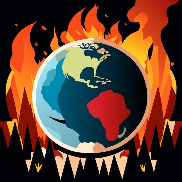 Earth's Last Warning World Environment Day Graphic