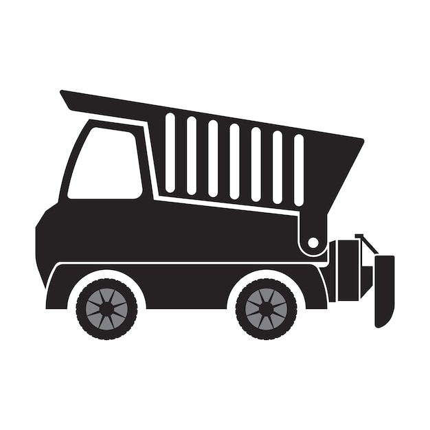 Earthmoving truck icon