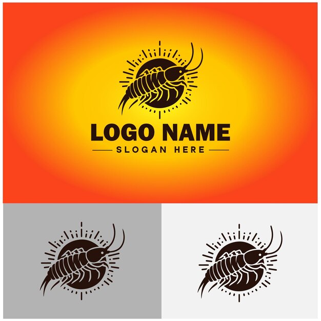 Earwig logo vector art icon graphics for business brand icon earwig logo template