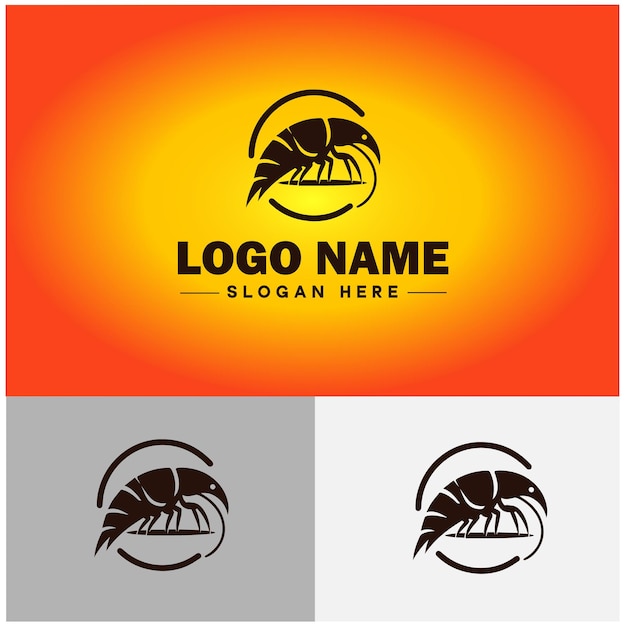 Earwig logo vector art icon graphics for business brand icon earwig logo template