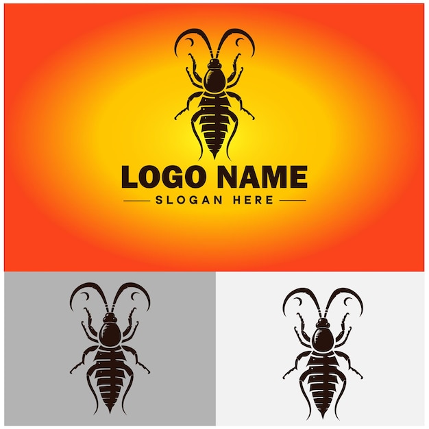 Earwig logo vector art icon graphics for business brand icon earwig logo template