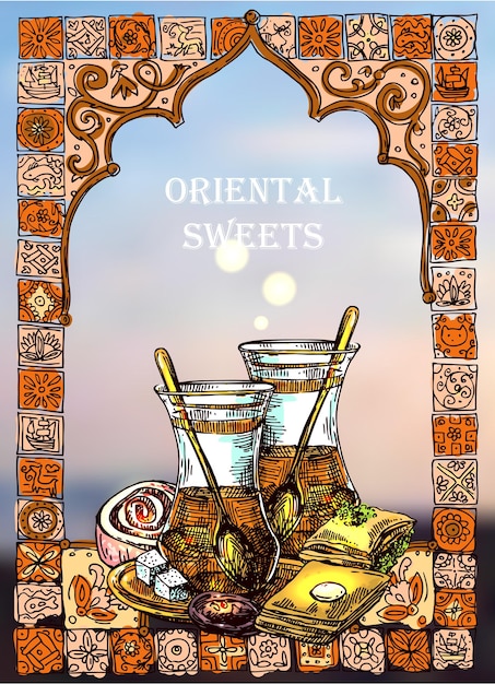 east tea illustration