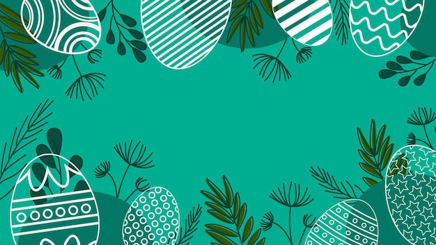 Vector easter background