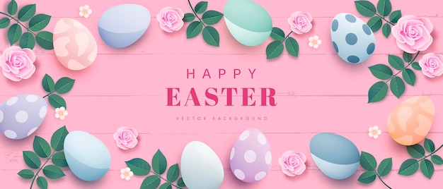 Easter banner design