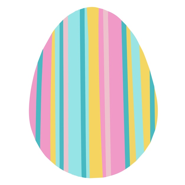 Uova colorate di pasqua illustrazione vettoriale