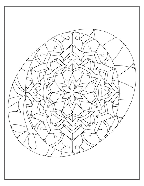 Easter coloring page KDP