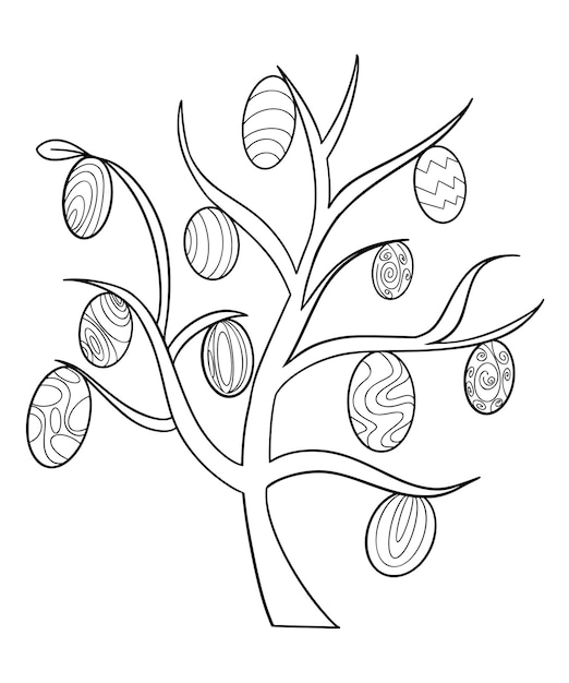 Easter Coloring Page