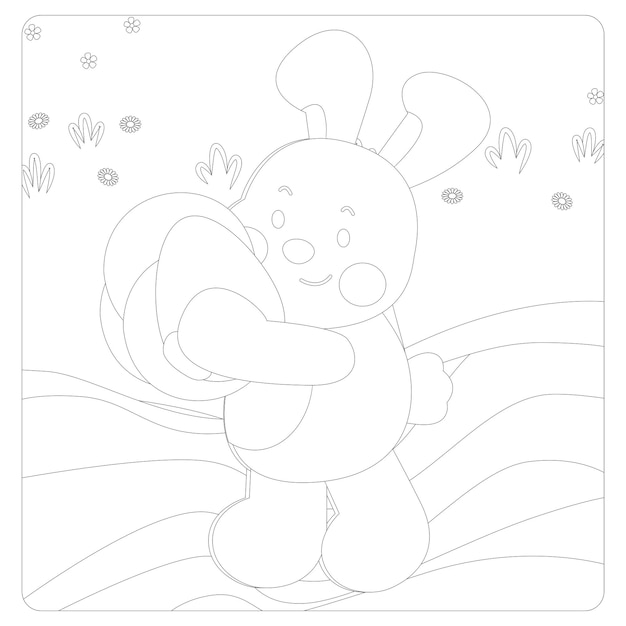 Easter coloring pages for kids